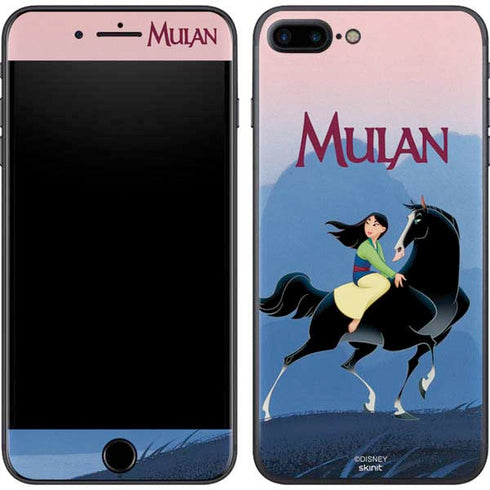 Disney Mulan Riding Khan iPhone 8 Plus Skin